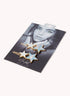 Marbelized Star Duo Clip - Colors: Cotton Candy Sky & Mother of Pearl White